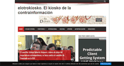 Desktop Screenshot of elotrokiosko.net